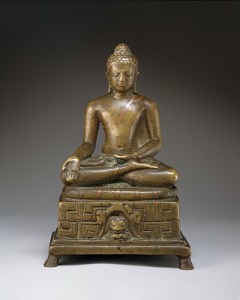 Seated Buddha, India, post Gupta period, later Sarnath style Date: late 6th–first half of the 7th century © The Metropolitan Museum of Art